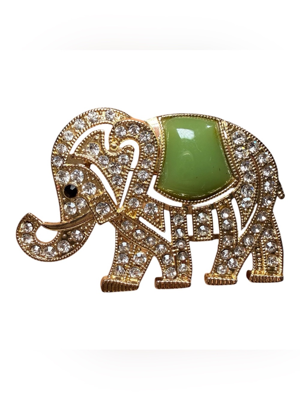 Authentic Monet Jewelry Elephant Pin